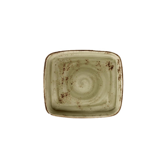 Fuente Rectangular Craft 14 X 12 Cm Steelite