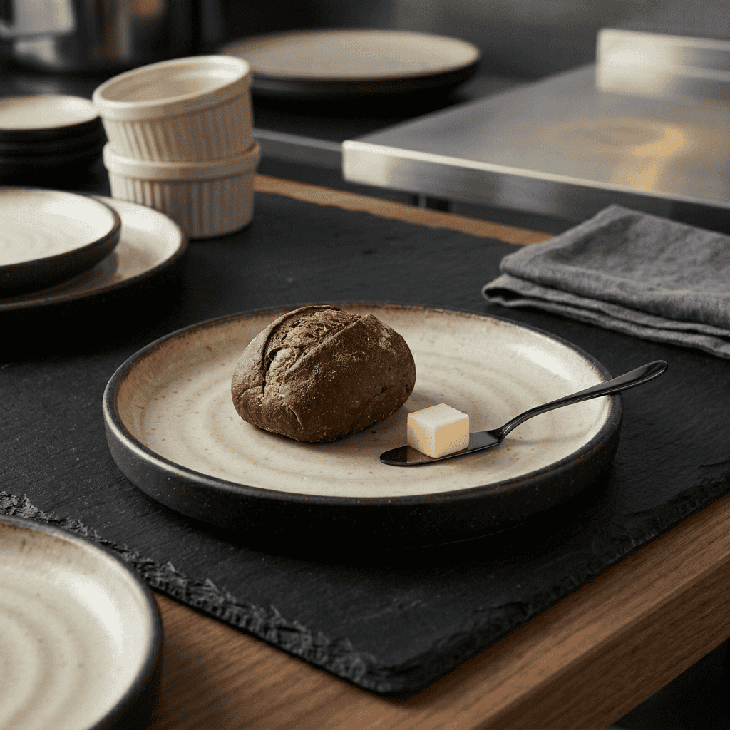 Plato De Pan Nordic Iron 15,3 Cm Vista Alegre