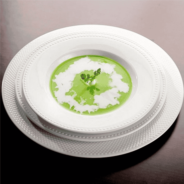 Plato Con Ala Perla 32,1 Cm Vista Alegre