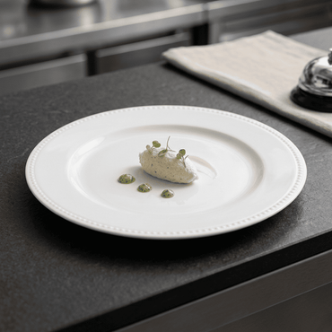 Plato Con Ala Perla 26,6 Cm Vista Alegre