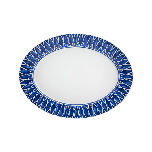 Fuente Oval Azure Lux 42 X 32 Cm Vista Alegre