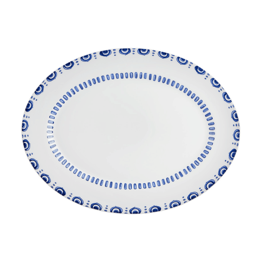 Fuente Oval Azure Lux 36 X 27 Cm Vista Alegre