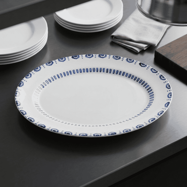 Fuente Oval Azure Lux 36 X 27 Cm Vista Alegre