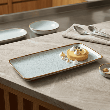 Bandeja Rectangular Rustic Blend 36,5 Cm Vista Alegre