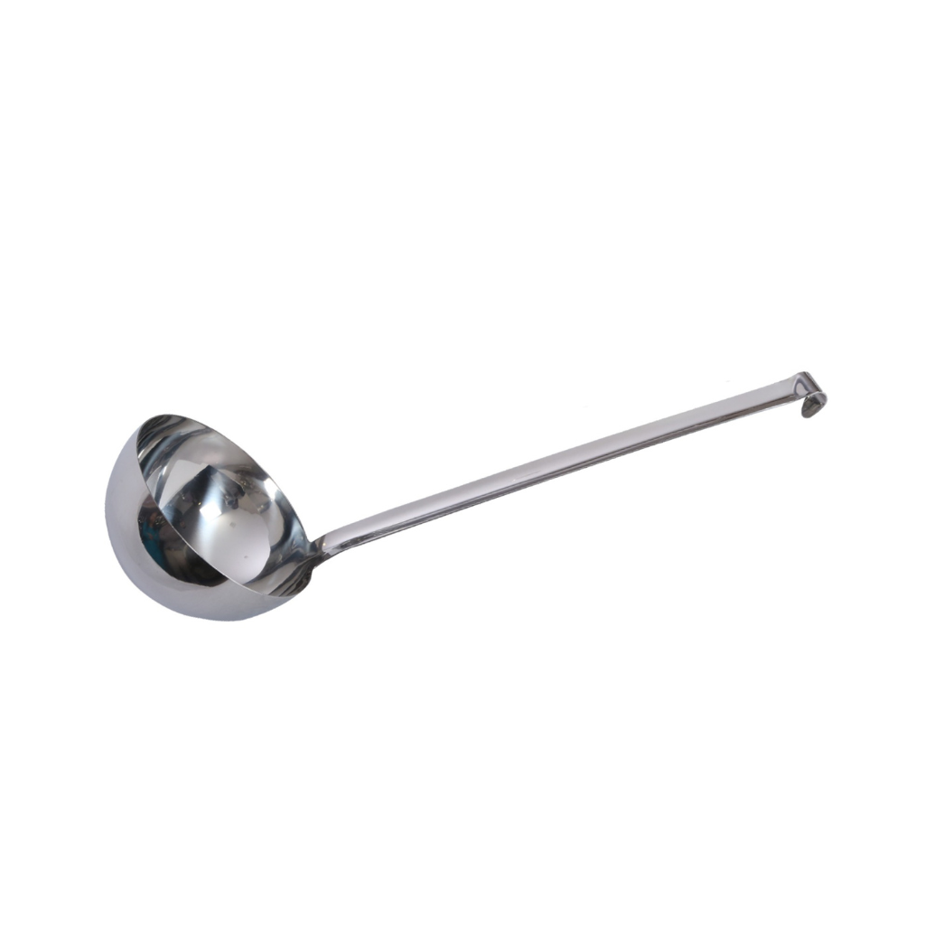 Bar Kitchen Cucharón Una Pieza de Acero Inoxidable 14 cm