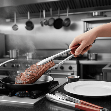 Bar Kitchen Pinza Mango PVC de Acero Inoxidable 30 Cm
