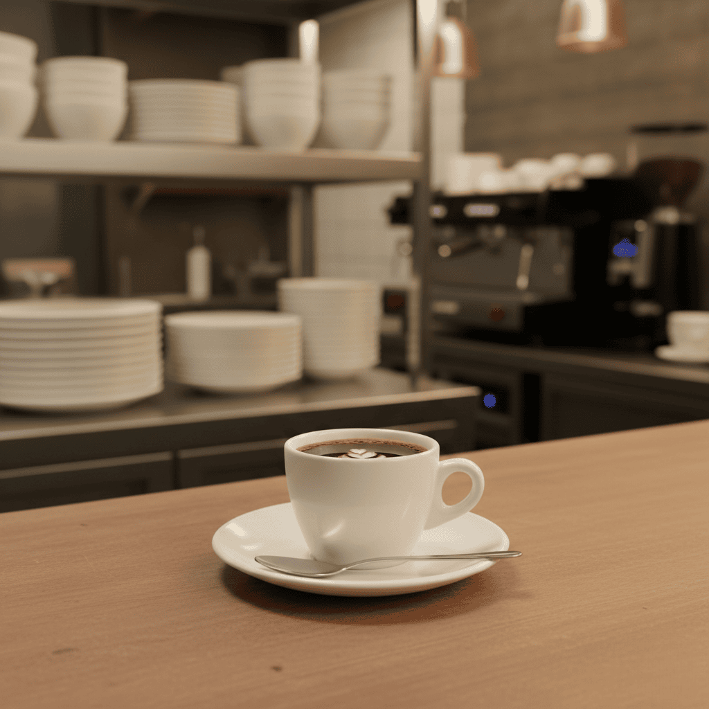 Plato Café 12 Cm Bar Porcelain