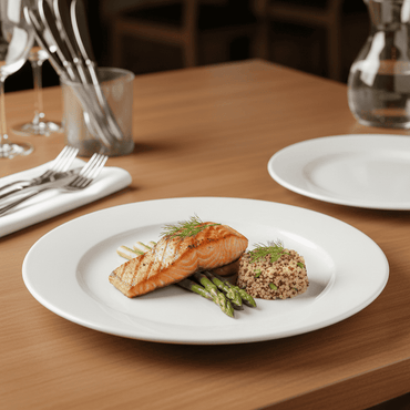 Plato Principal 27 Cm Bar Porcelain