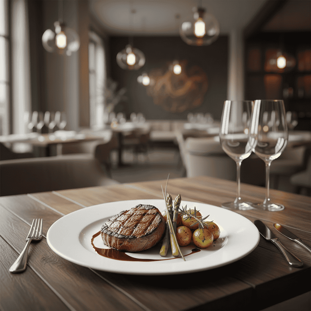 Plato Presentación 30 Cm Bar Porcelain