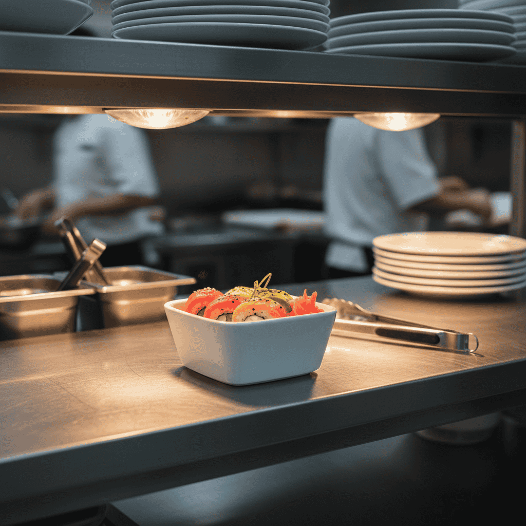 Bowl Cuadrado 13 X 9 Cm Bar Porcelain