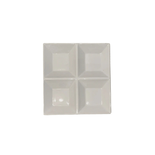 Bowl Cuadruple 23 X 23 Cm Bar Porcelain