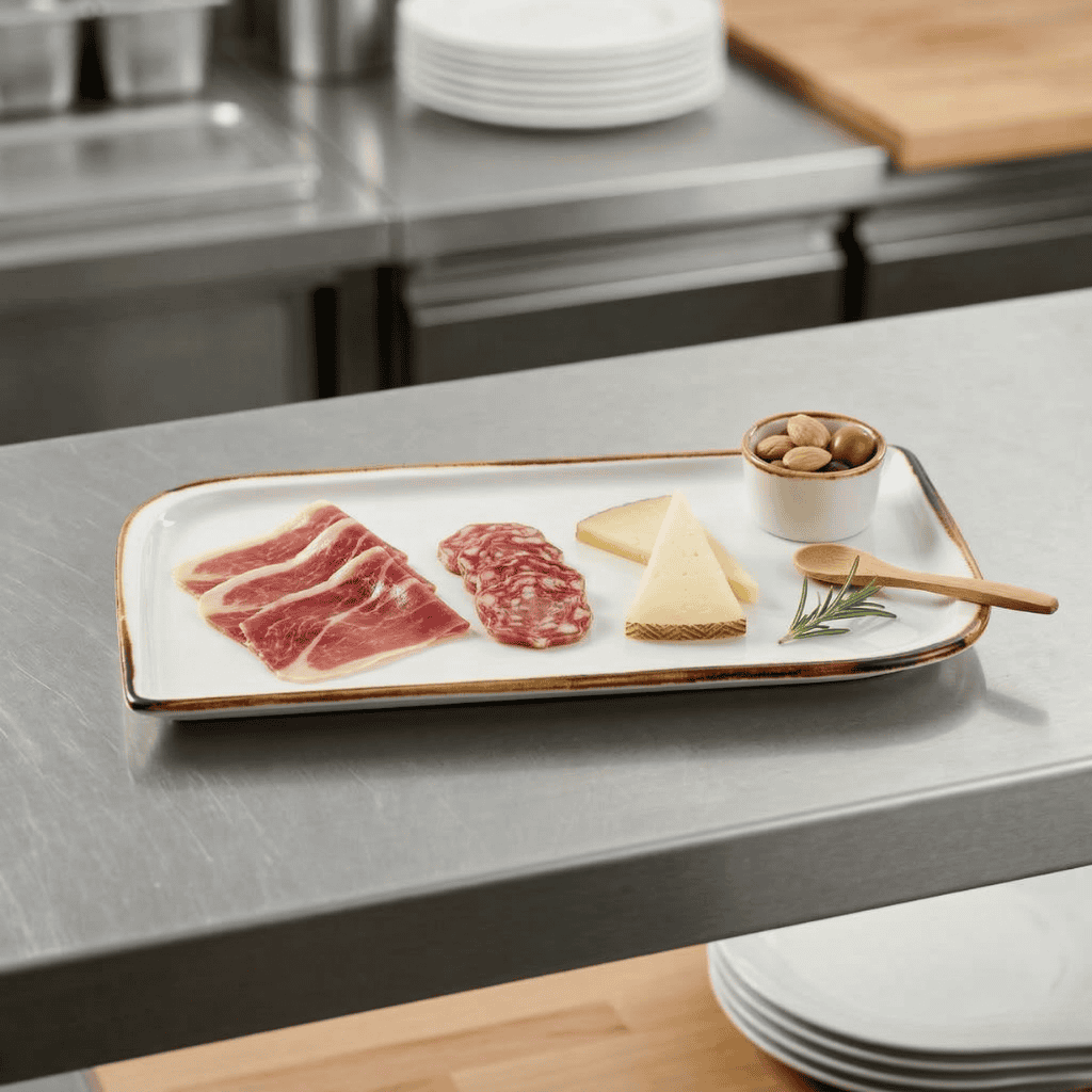 Bandeja Rectangular Harmony 36,5 X 16,5 Cm By Bone