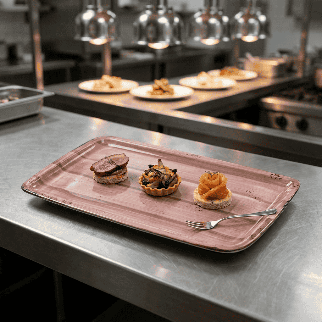 Bandeja Rectangular Harmony 35 X 21 Cm By Bone