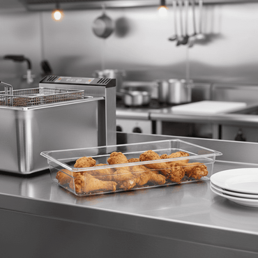 Recipiente Gn Policarbonato 1/1 100 Mm Cac