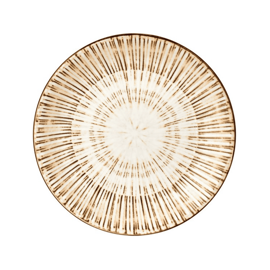 Plato Plano Legna 23 Cm By Bone