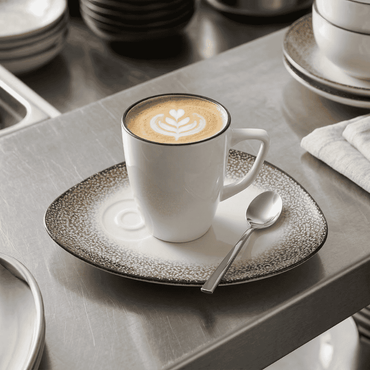 Platillo De Taza Spazio 15 x 17 Cm By Bone