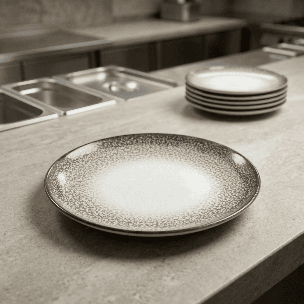 Plato Plano Spazio 21 Cm By Bone