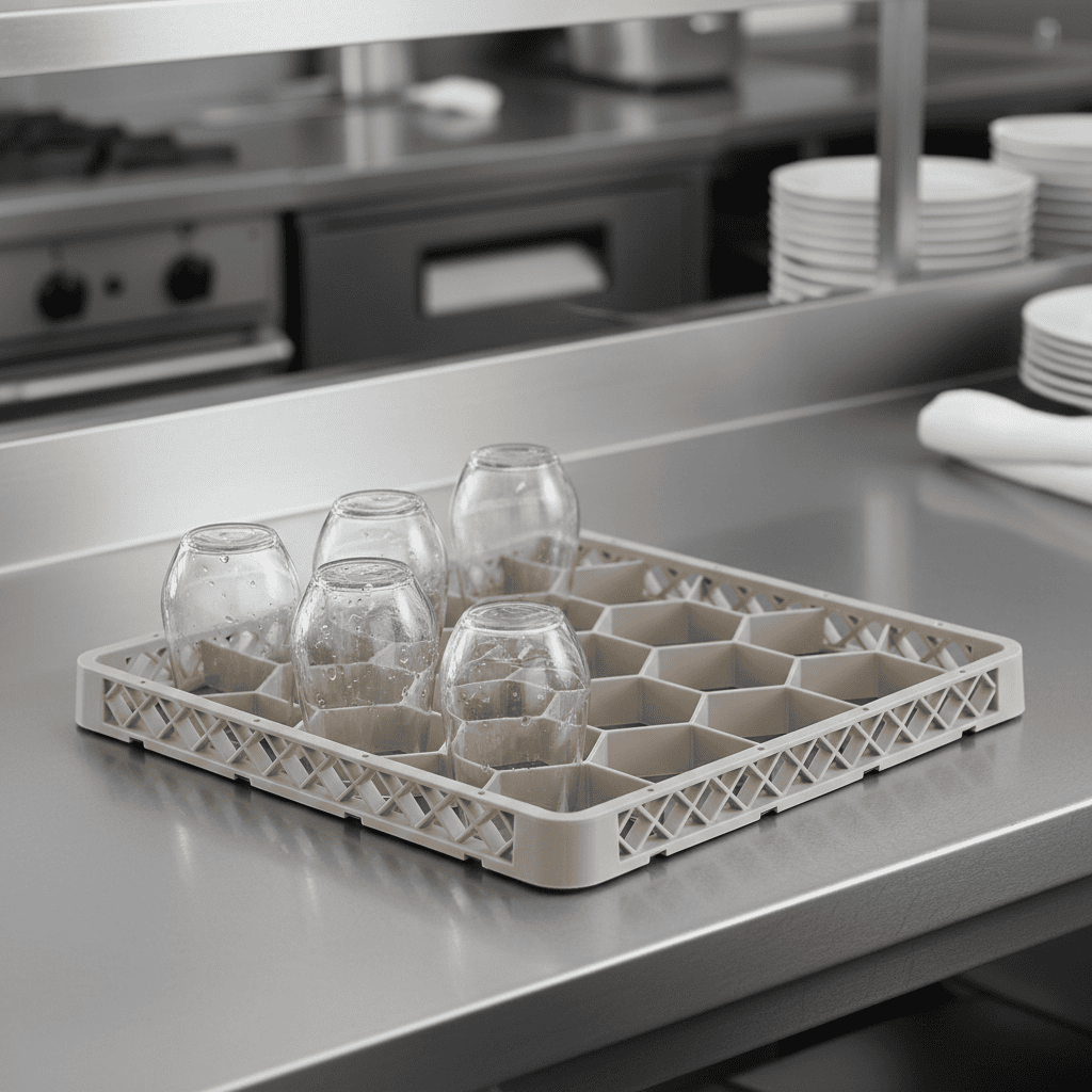 Rack Traex Extensión Beige 20 Compartimentos Vollrath