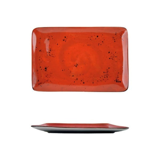 Plato Rectangular Reactiv 36 X 20 Cm Irabia