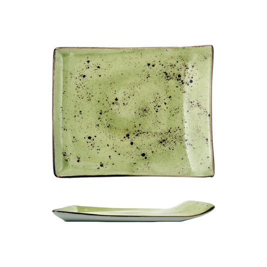 Plato Rectangular Reactiv 21,5 X 17,9 Cm Irabia