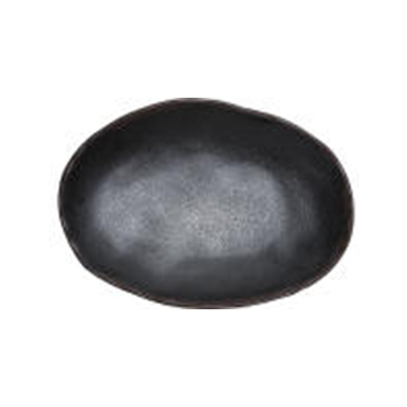 Bar Melamine Rustique Plato Ovalado 17 X 24 cm