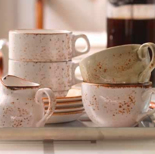 Steelite Craft Taza Apilable 210 ml