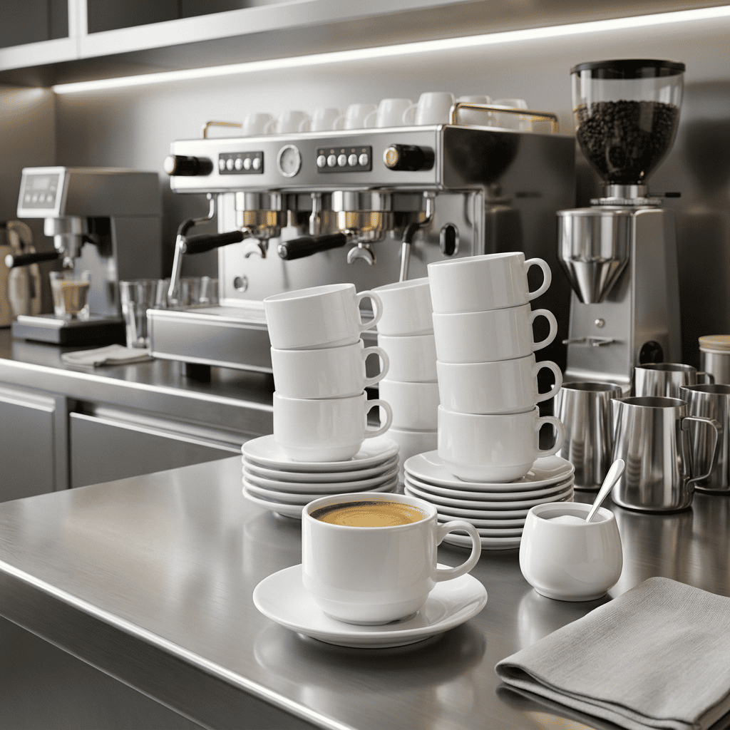 Taza Apilable Simplicity 100 Ml Steelite