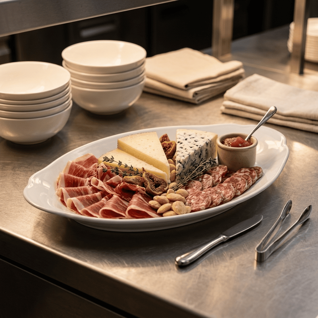 Plato Ovalado Con Orejas Simplicity 34 Cm Steelite