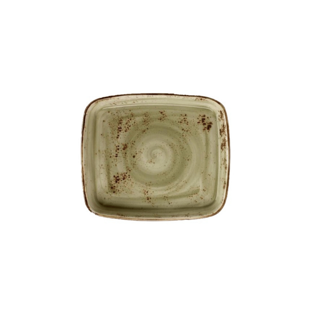 Fuente Rectangular Craft 14 X 12 Cm Steelite