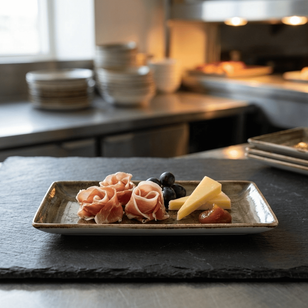 Bandeja Rectangular Craft 27 X 16,5 Cm Steelite