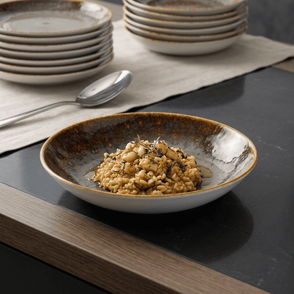 Plato Hondo Vesubius 25,4 Cm 1,1 L Steelite