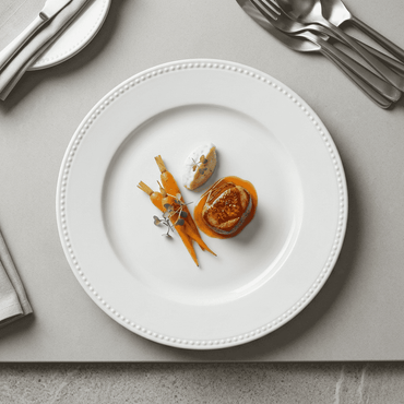 Plato Con Ala Perla 29,6 Cm Vista Alegre