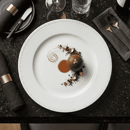 Plato Con Ala Perla 29,6 Cm Vista Alegre