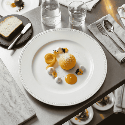 Plato Con Ala Perla 29,6 Cm Vista Alegre