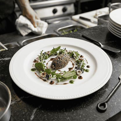 Plato Con Ala Perla 26,6 Cm Vista Alegre