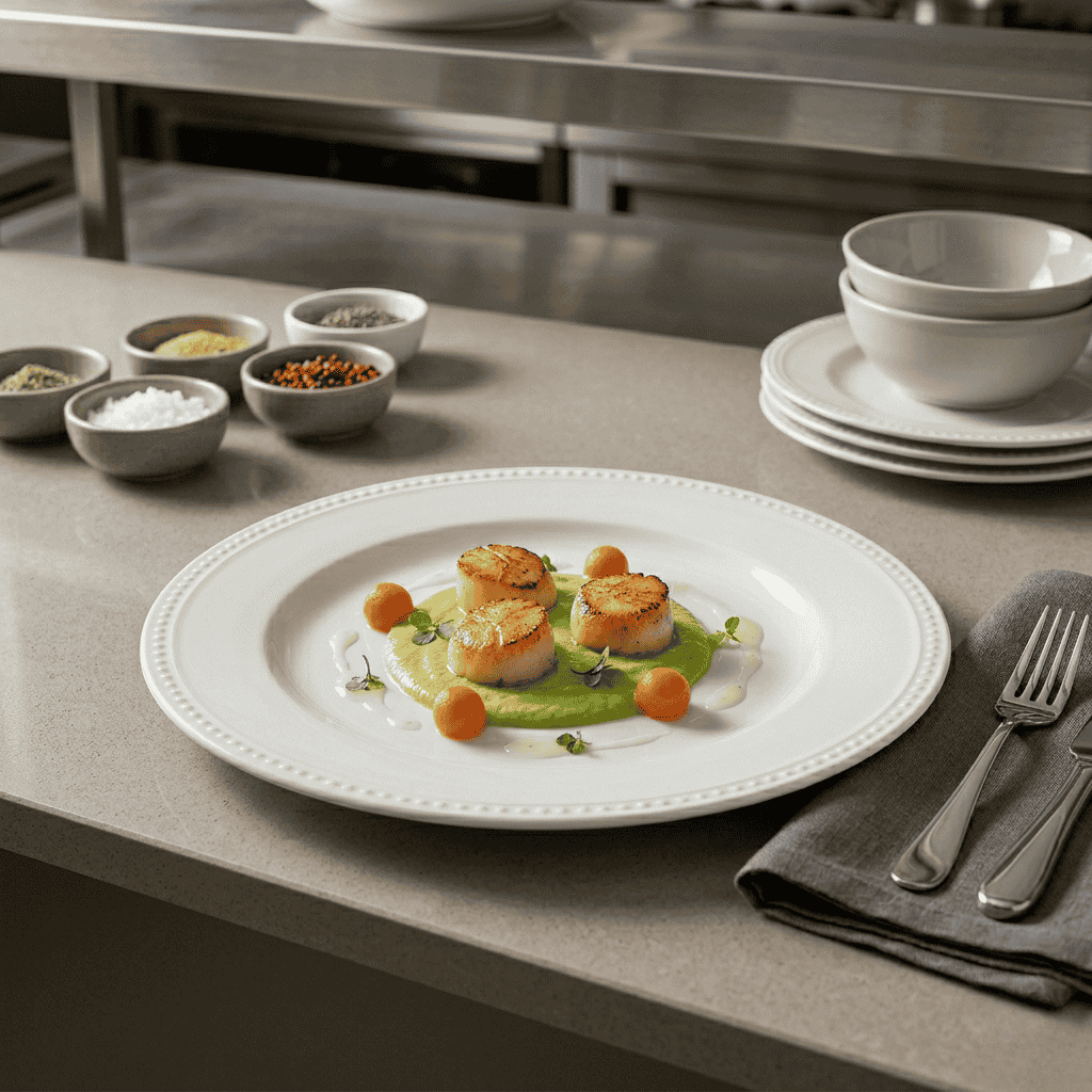 Plato Con Ala Perla 24,9 Cm Vista Alegre