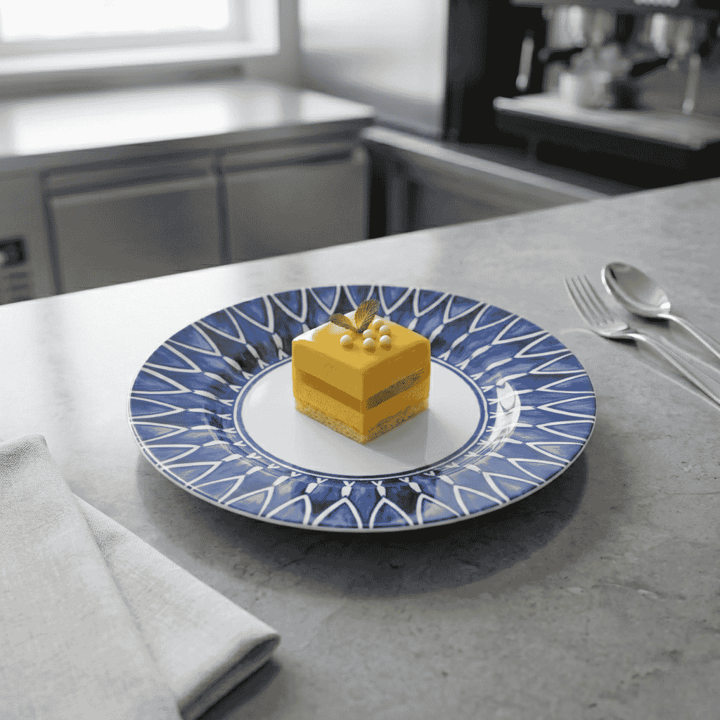 Plato De Postre Azure Lux 21 Cm Vista Alegre