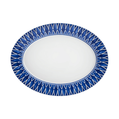 Fuente Oval Azure Lux 42 X 32 Cm Vista Alegre