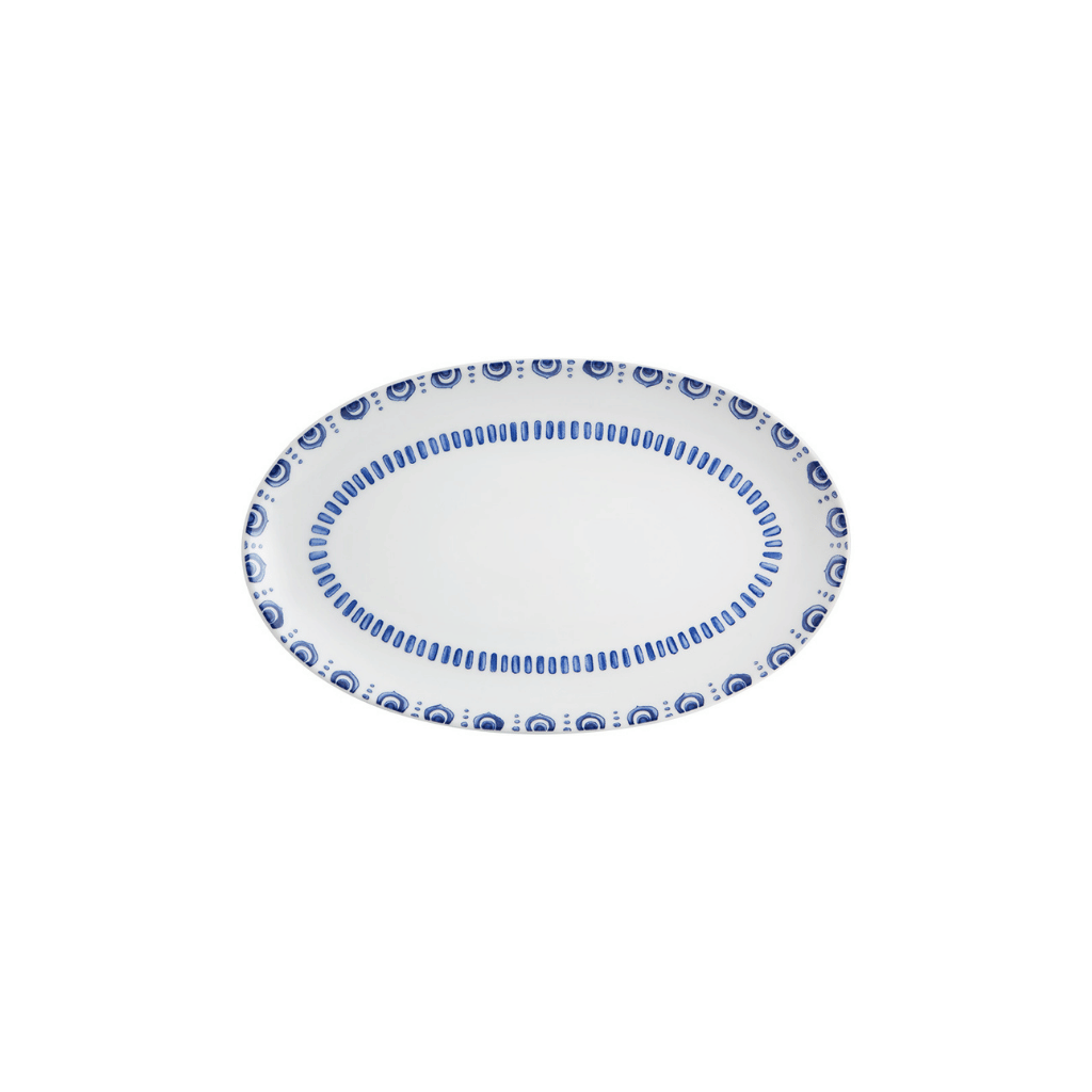 Fuente Oval Azure Lux 25 X 16 Cm Vista Alegre