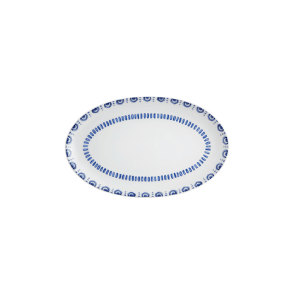 Fuente Oval Azure Lux 25 X 16 Cm Vista Alegre