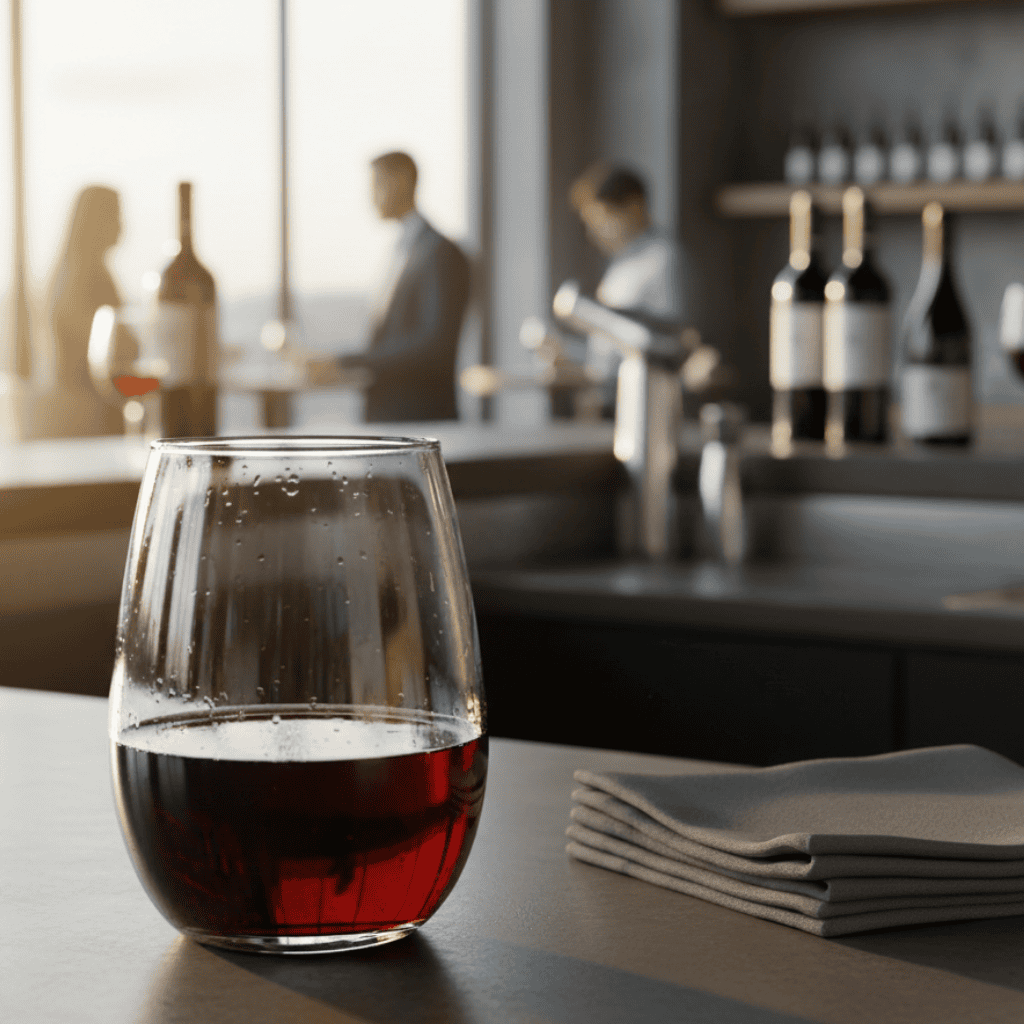 Vino Stemless 348 Ml  X 12 Unidades Libbey