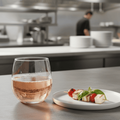 Vaso De Vino Stemless 495 Ml  X 12 Unidades Libbey