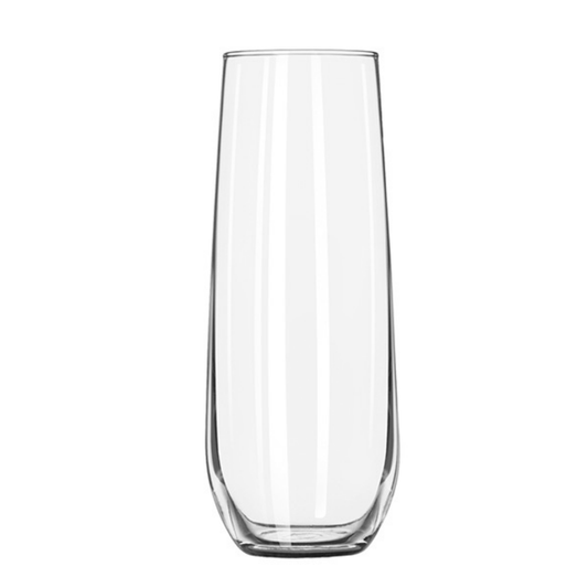Vaso Flauta Stemless 251 Ml  X 12 Unidades Libbey