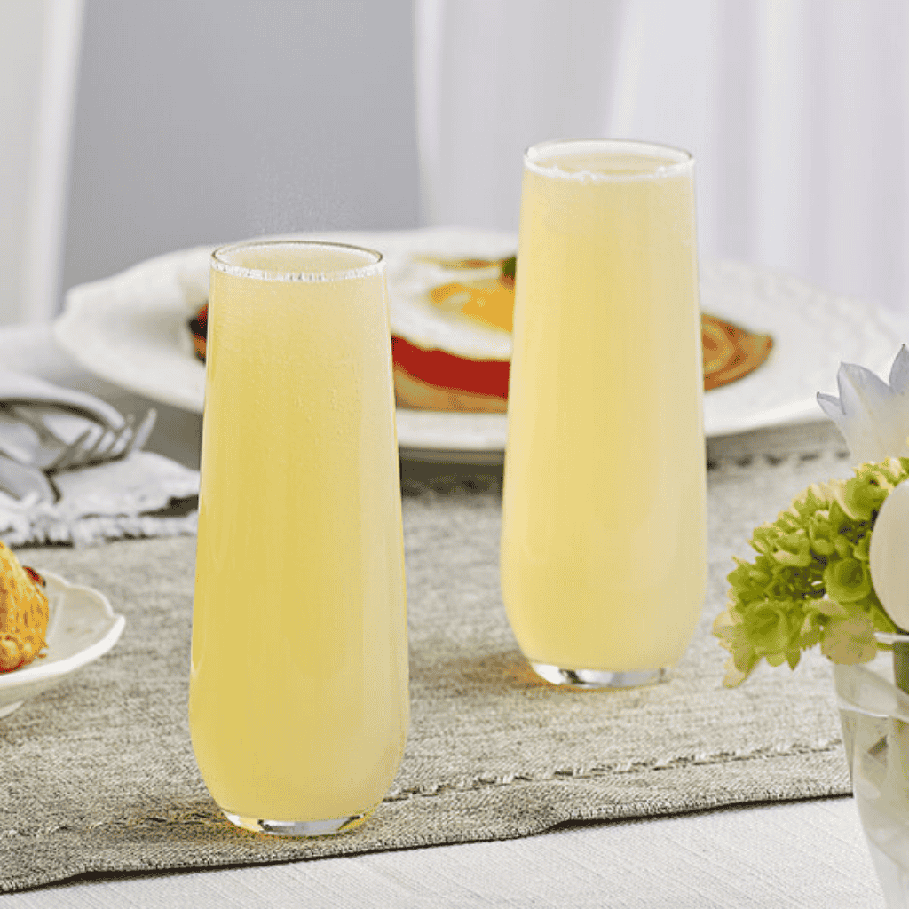 Vaso Flauta Stemless 251 Ml  X 12 Unidades Libbey