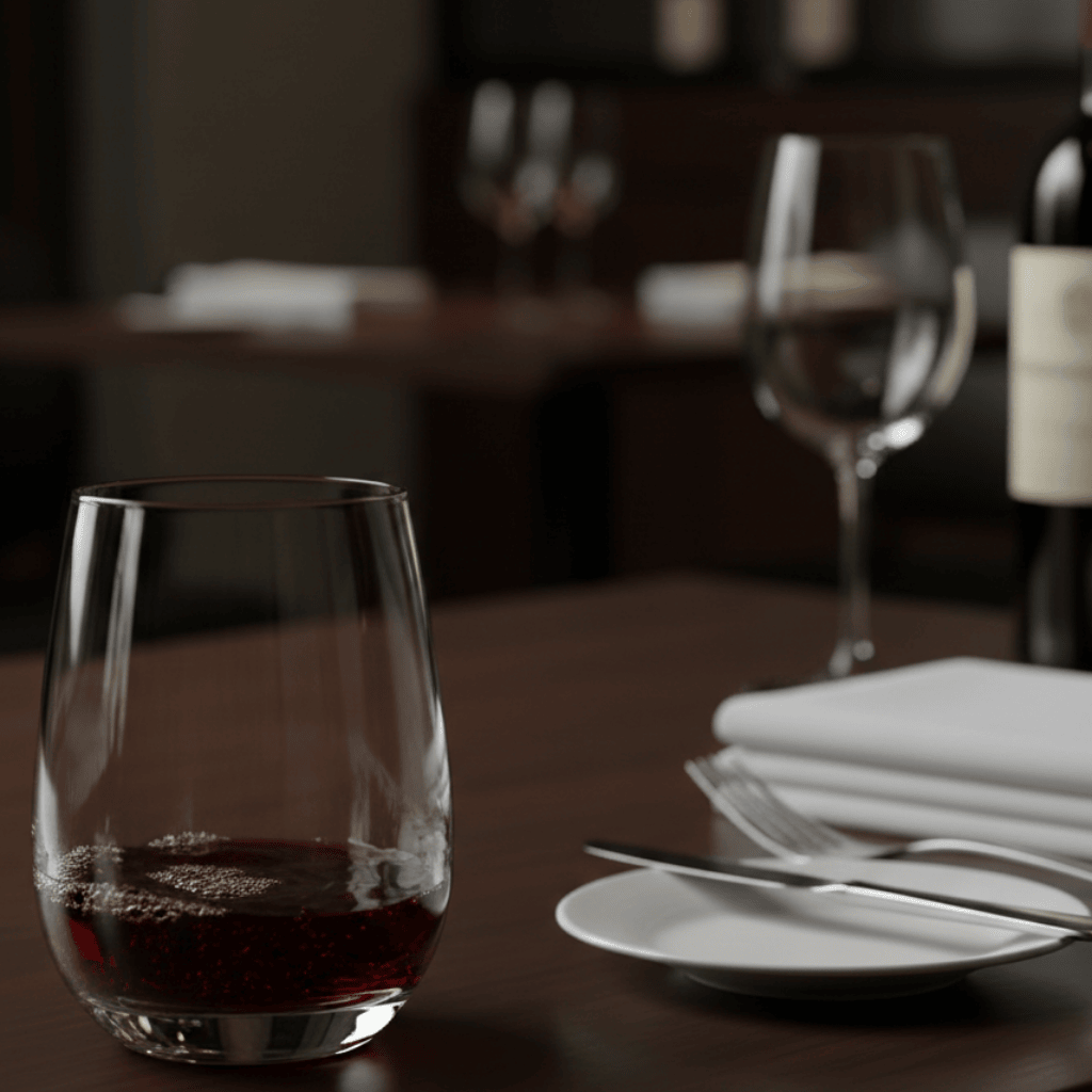 Vaso Fondo Grueso Stemless 451 Ml  X 12 Unidades Libbey