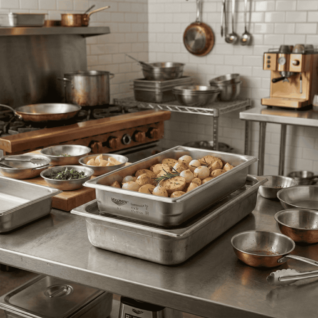 Fuente Super Pan 17 X 32 Cm Vollrath