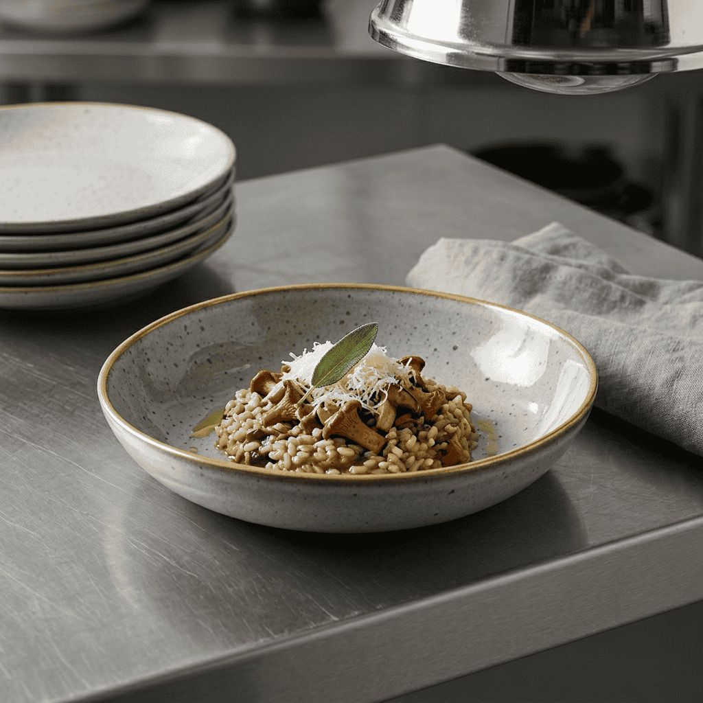 Plato Hondo Gold Stone 22 Cm Vista Alegre