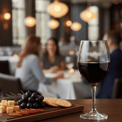 Copa De Vino Y Agua Teardrop 252 Ml  X 12 Unidades Libbey
