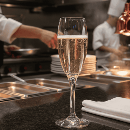 Copa De Champagne Flauta Teardrop 170 Ml  X 12 Unidades Libbey