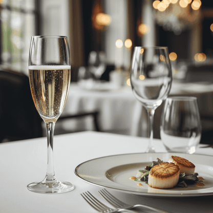 Copa De Champagne Flauta Teardrop 170 Ml  X 12 Unidades Libbey